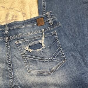 772.  BKE Women's Boot Cut Jeans - Light Blue size 32 xl (extra long)
